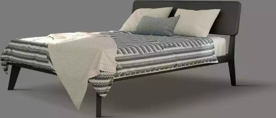 Schlafzimmer Bett Modern stilvolles Modern Bett moderne graue Betten