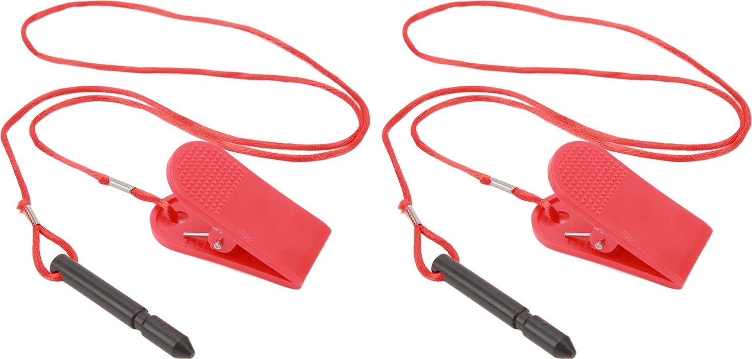 Interruttore Di Sicurezza Magnetico Per Tapis Roulant – Chiave Di Arresto Di Emergenza Universale In ABS, 2 Pezzi, Compatibile Con La Maggior Parte Dei Tappeti