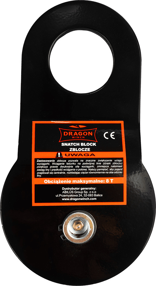 8T-Seilscheibe für DRAGON WINCH-Winde
