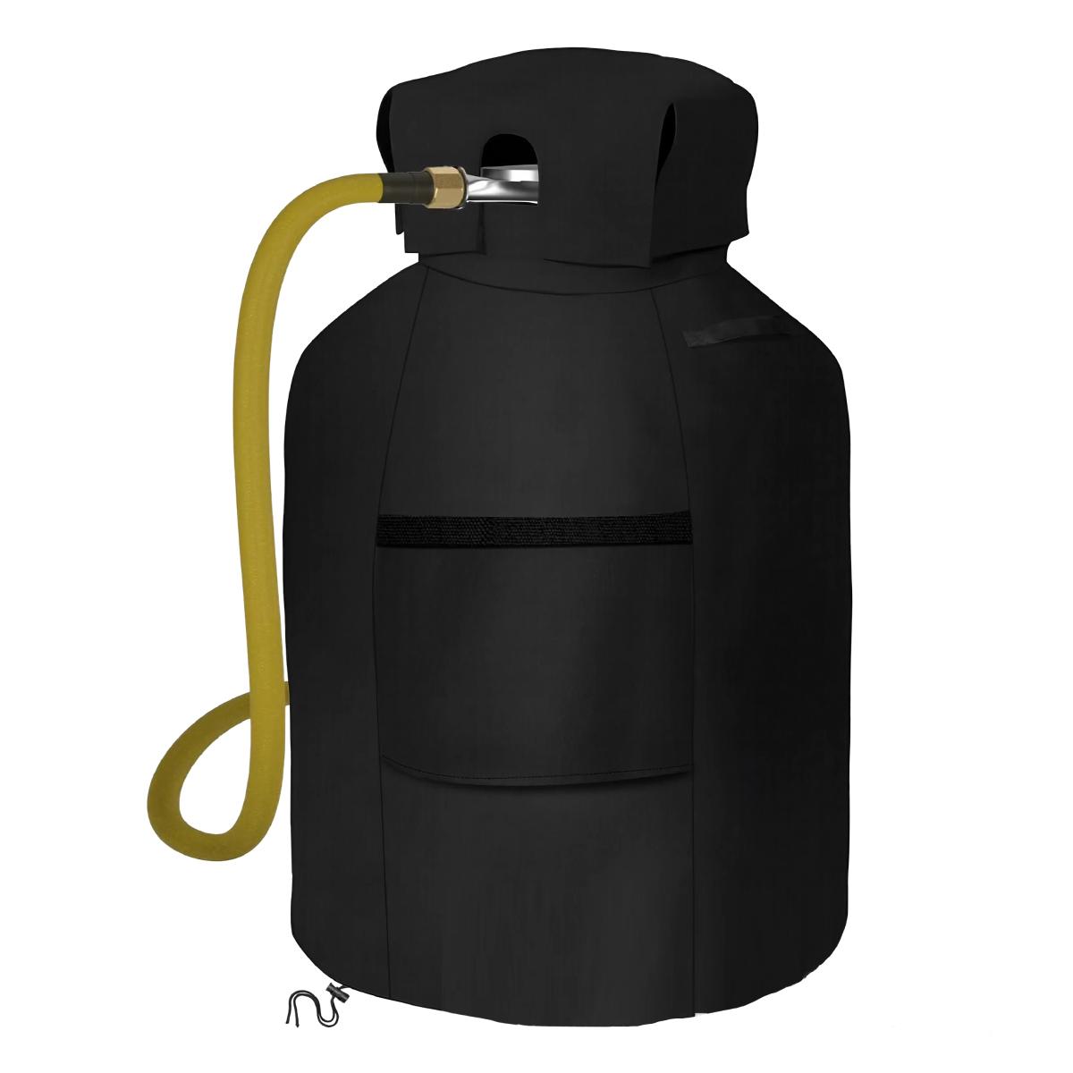 Novzep Propangasflaschenabdeckung,geeignet für 20lb Stahl-Propangasflaschen,Propangasflaschenabdeckung hat stabile Tischfunktion,UV- und wetterfest, belüftet KAUF-ALRI-GA729-024