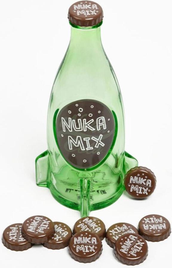 DEVplus Fallout Botlle Series Glass Bottle & Cap Nuka Mix 266