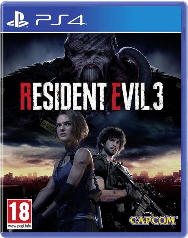Digital Bros Resident Evil 3, PS4, PlayStation 4, M (Mature)