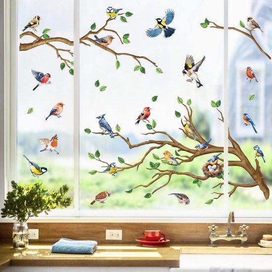 OEM Grosse Vogel-Tak-Raamstickers für Sommer und Frühling 2026