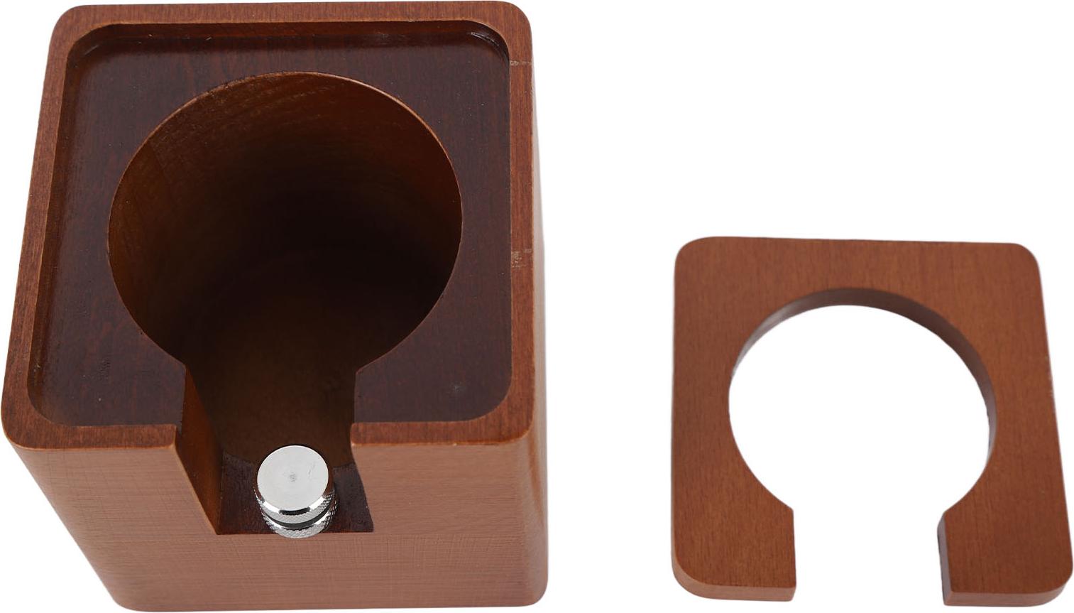 Cocosity Kaffee Tamper Halter Universal Food Safe Holz Kaffeefilter Tamper Stand für 51mm 53mm 54mm Portafilter