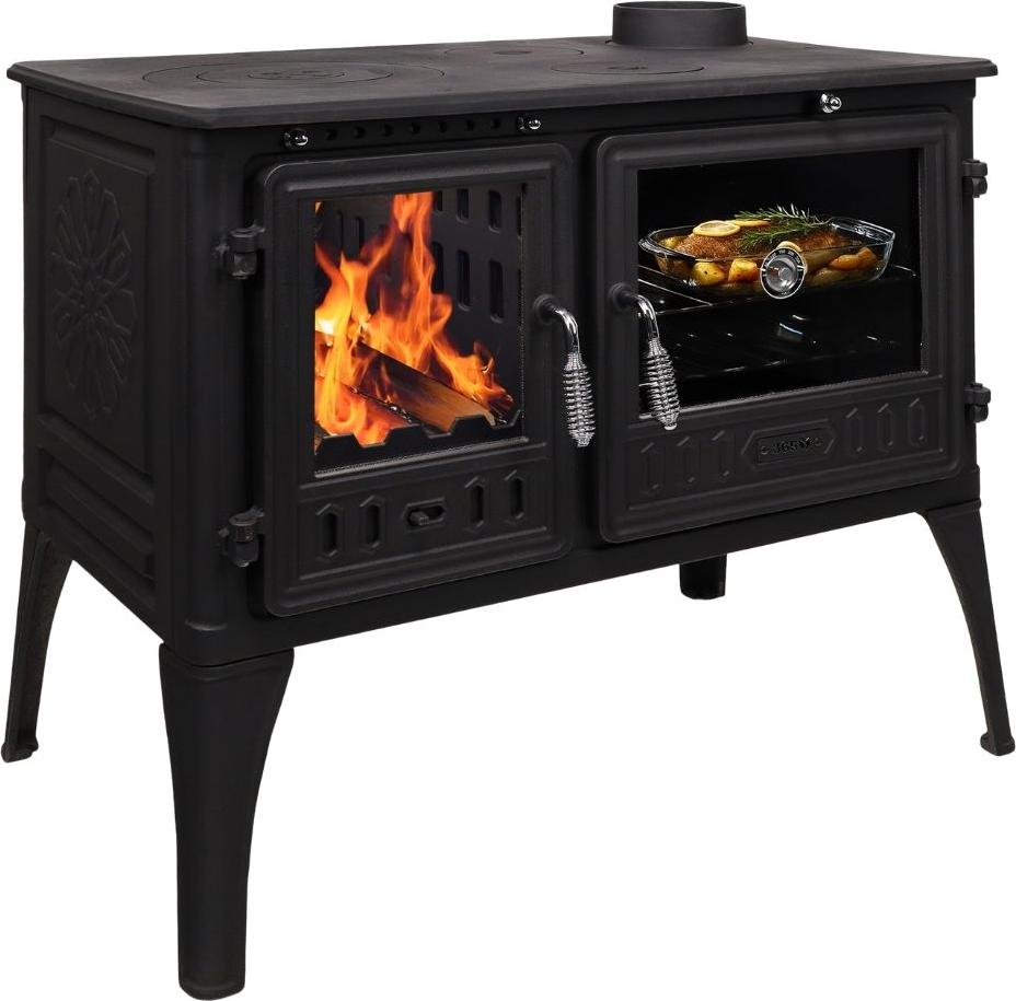 365 Küchenherd Cook Lite schwarz 8,5 kW Gusseisen A+