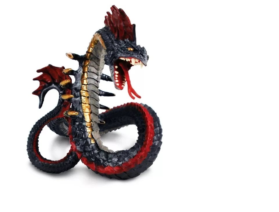 Safari Ltd 100363, Baslisk, 12 cm Mythologie