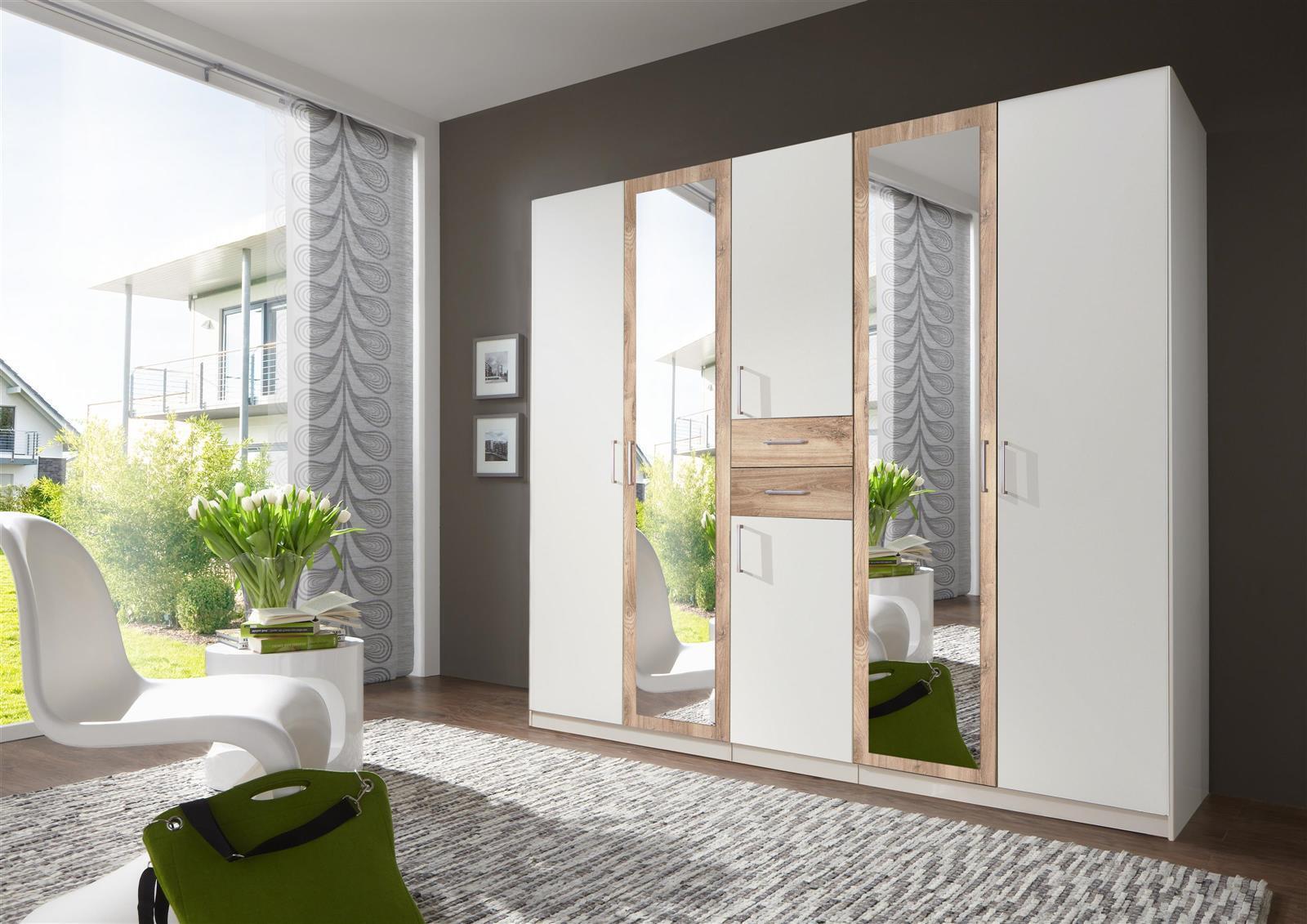 Kleiderschrank Drehtürenschrank Schlafzimmerschrank Schrank Schlafen 