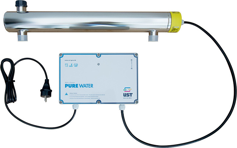 UST UV Anlage PURE 1.2 21 Watt zur Entkeimung von Wasser
