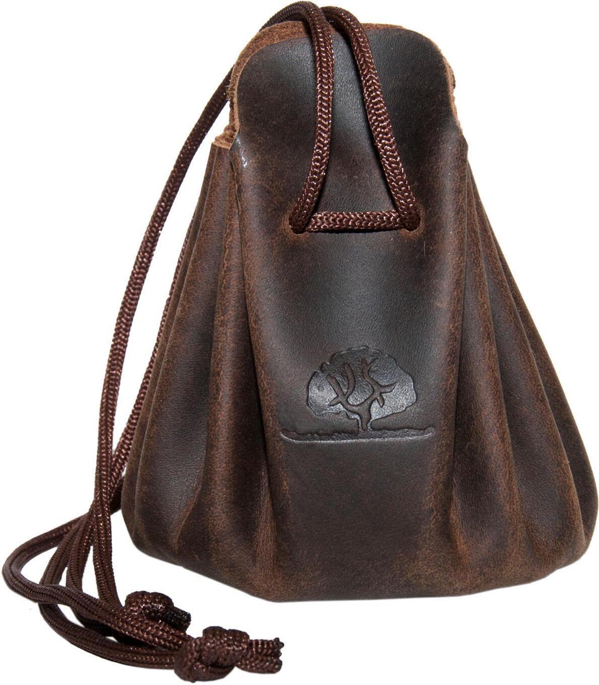 Green Burry Greenburry Vintage Geldbörse Münzbeutel Leder 7,5 cm 1825-25