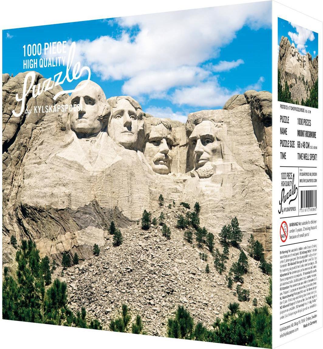 Kylskapspoesi High Quality Puzzle Mount Rushmore (Puzzle) 2100860