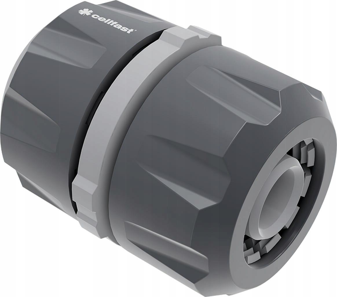Cellfast | Reparaturverbinder 1/2" – ABS 50-600 – Langlebige Verbindung – Für Gartenschläuche CF50-600
