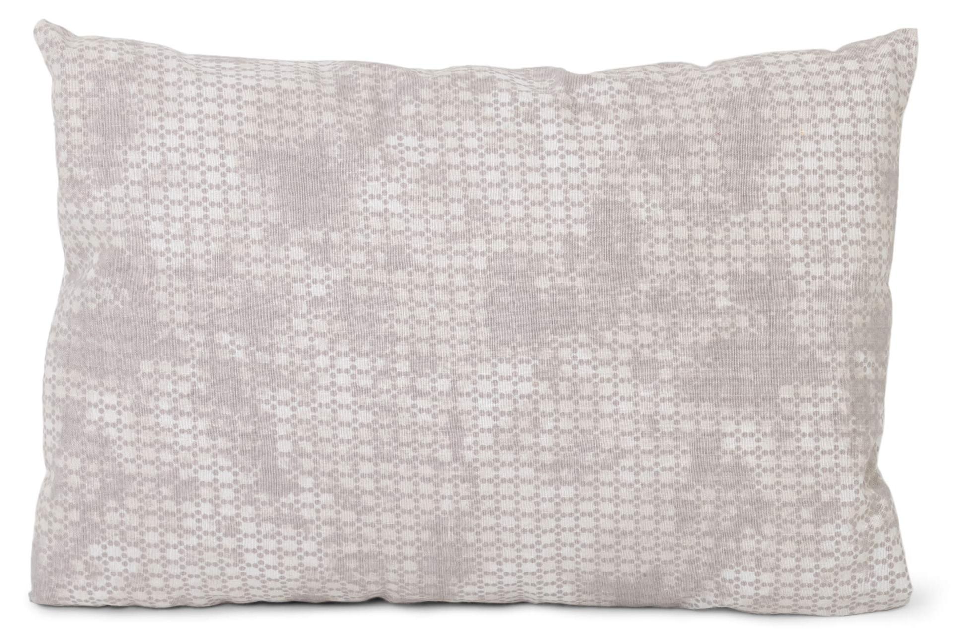 Dripio Kräuterkissen 30x20 cm grau-beige, 8 Kräuter, Bio-Bezug