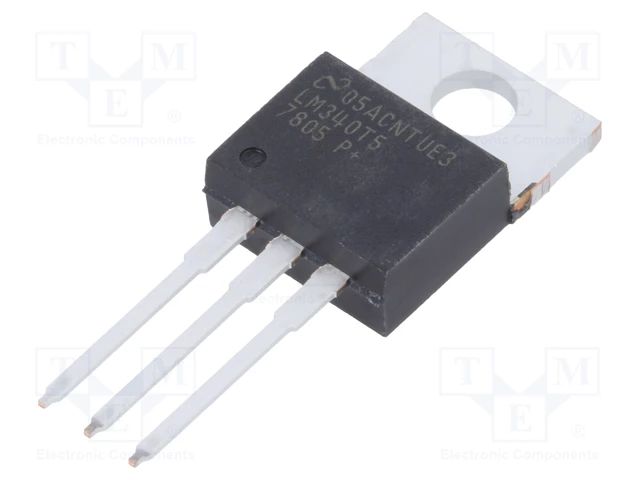 TNE IC: Spannungsstabilisator; Linie,nicht geregelt; 5V; 1,5A; THT LM7805CT/NOPB Ungeregelte Spannungsstabilisatoren LDO 8442