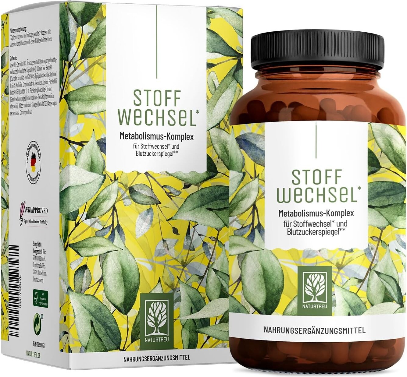 Zenkoh GmbH Stoffwechsel - Metabolismus-Komplex - NATURTREU®