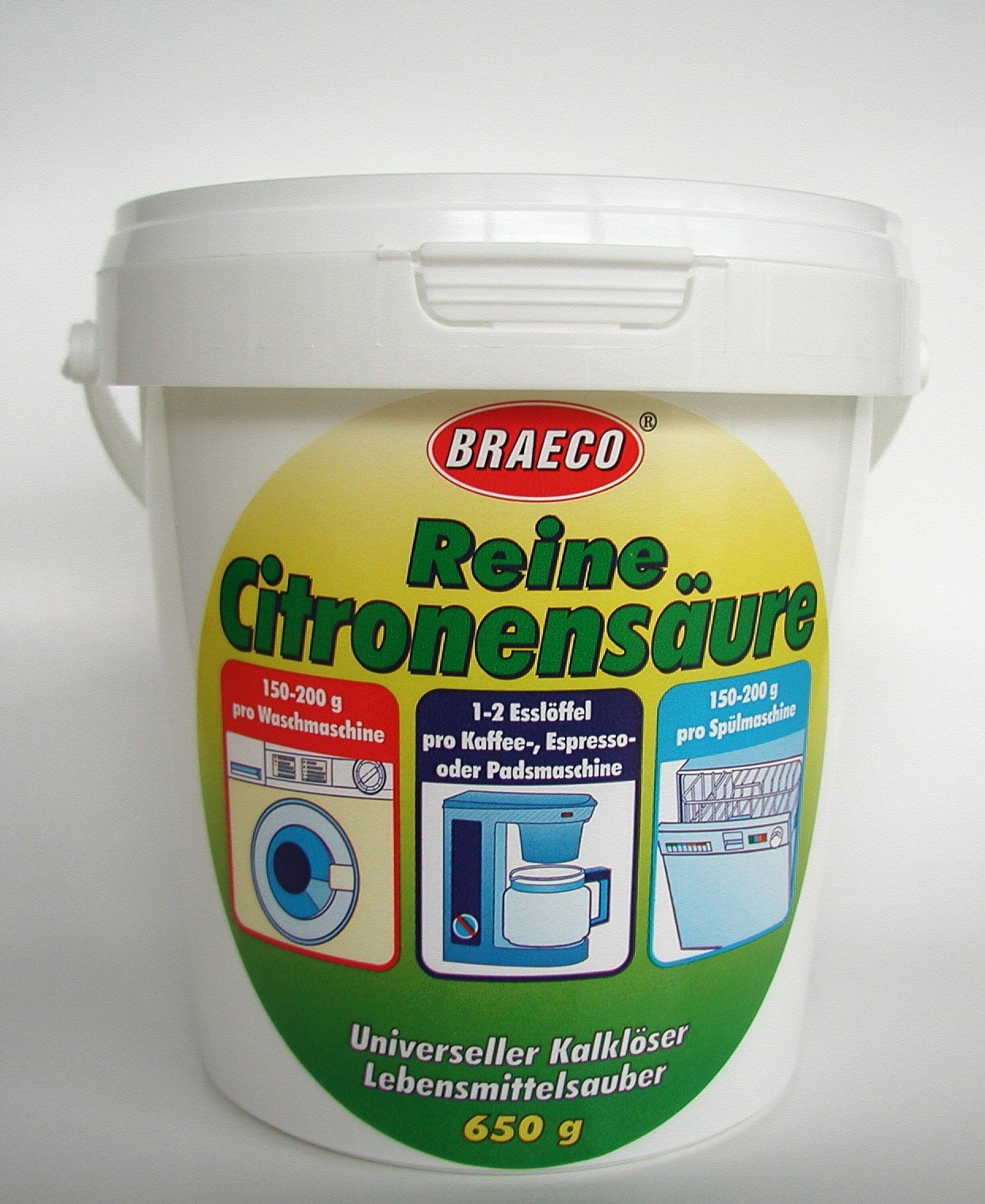 Ahrenshof Braeco Zitronensäure 650 g im Eimer 925