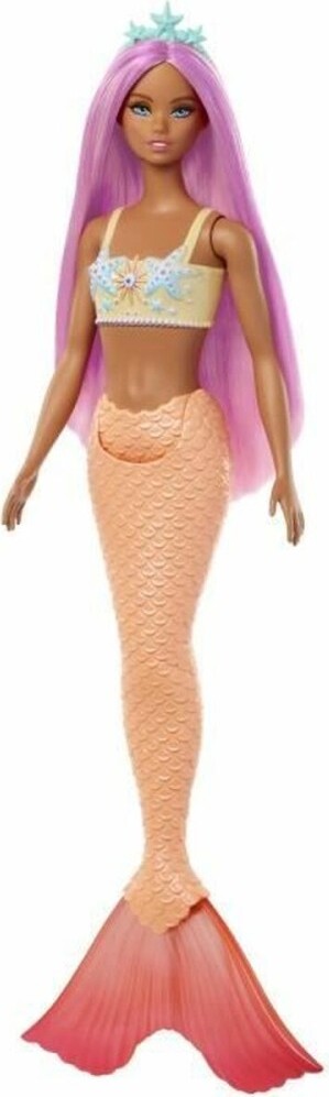 Puppe Barbie Sirene Rose S7197350