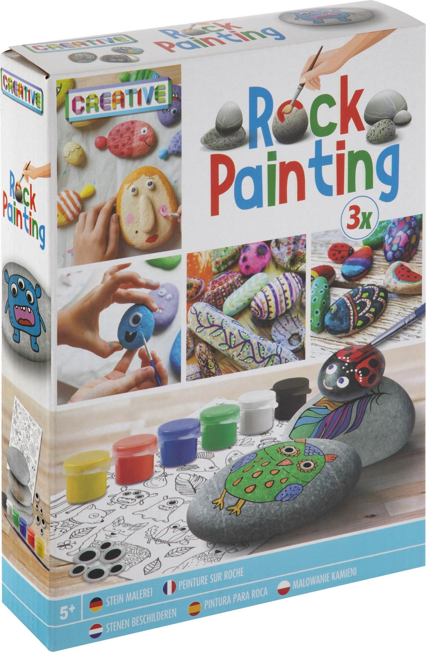 Grafix - Rock Painting - Set Steine Bemalen 200026