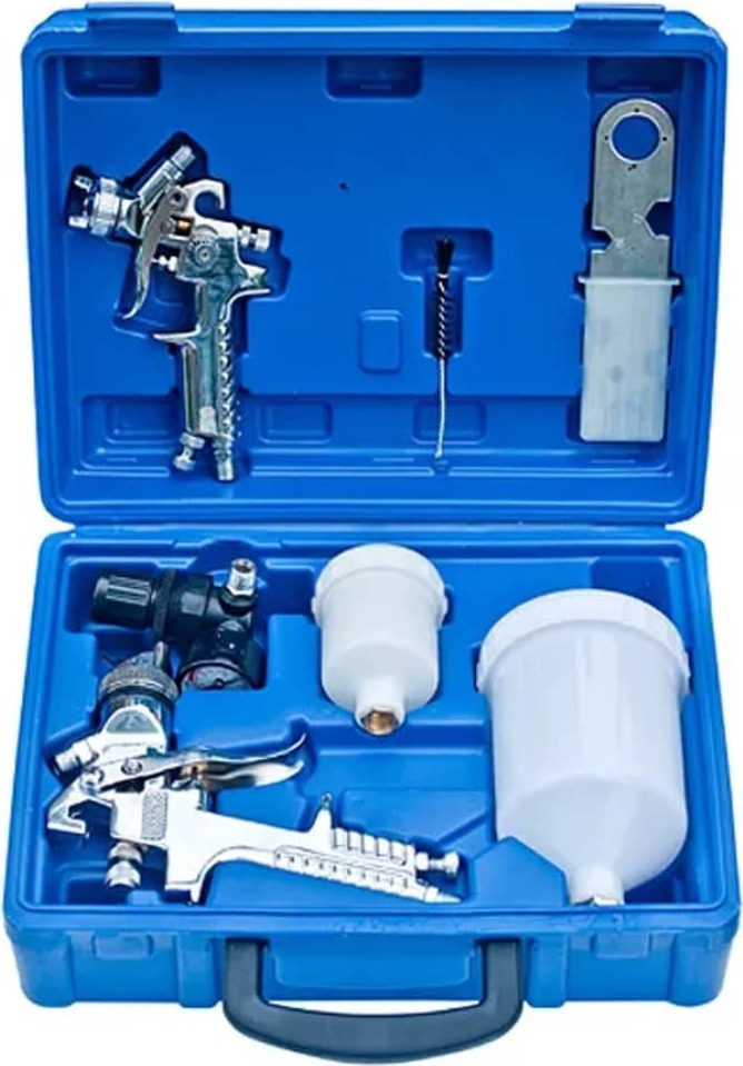 DKD HOME DECOR 2-tlg. HVLP-Lackierpistolen-Set 459140083