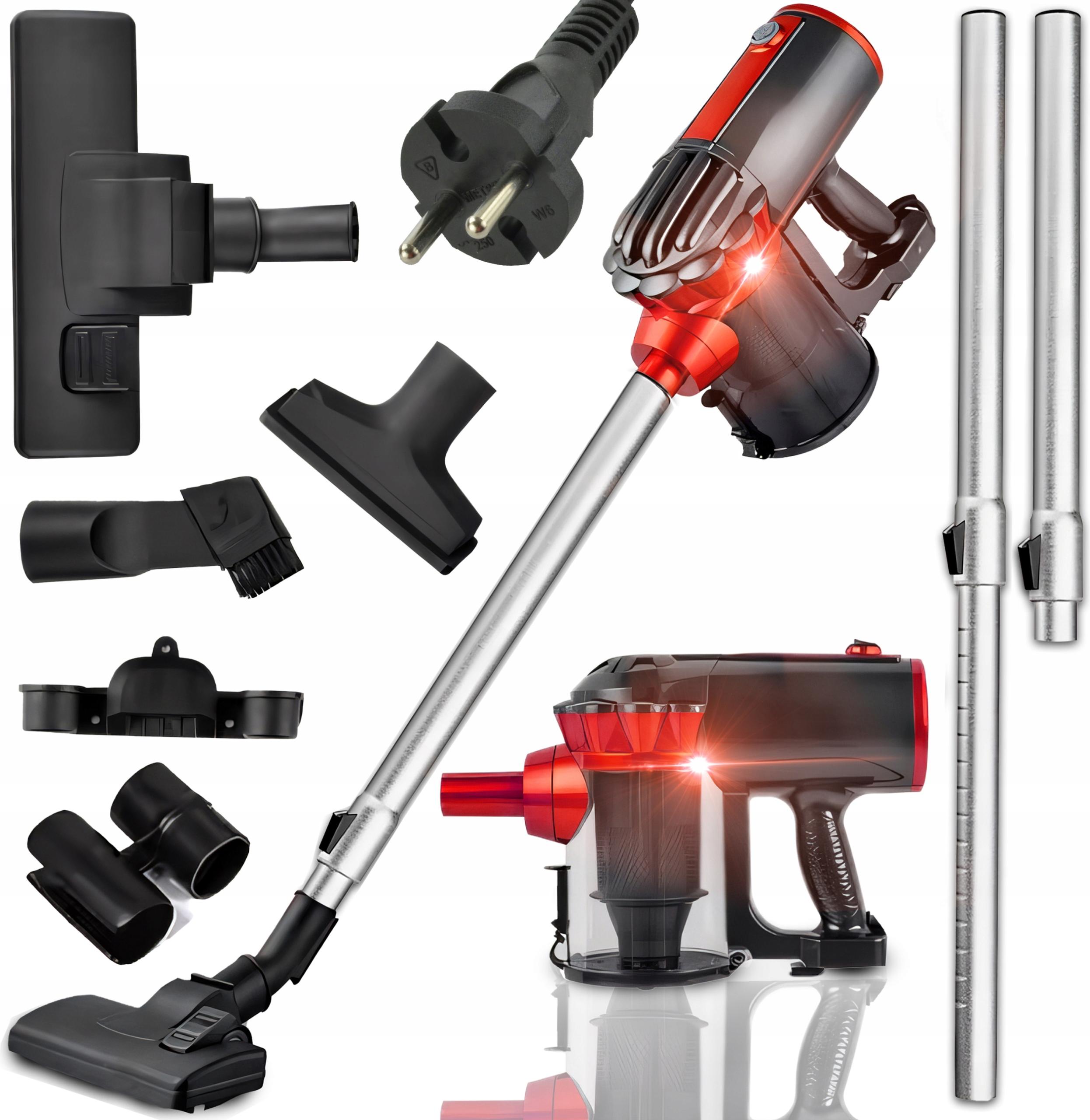 Vysávač 600W Bezvreckový Cyklón 16Kpa 5V1 1,5L Teleskop