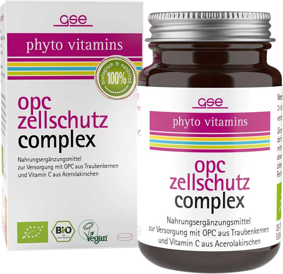 Gse-Vertrieb GSE OPC Zellschutz Complex (Bio), 60 Tabl. à 500 mg, 30g 17558367