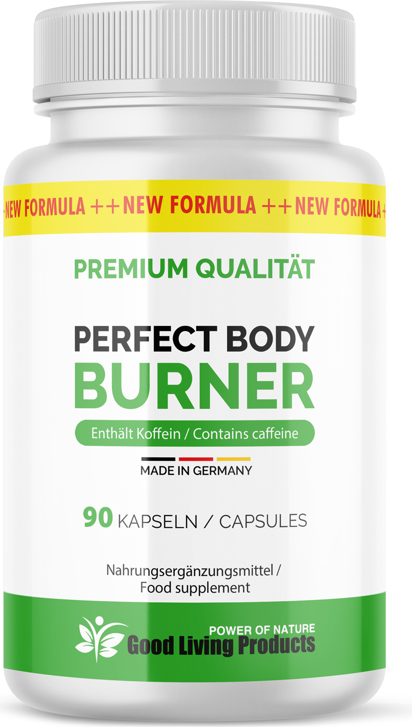 Glory Products OÜ Perfect Body Burner | mit natürlichen Inhaltsstoffen- für Männer & Frauen - 90 Kapseln Inhalt pro Dose