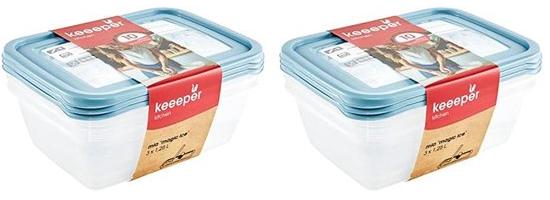 OEM 3-teilige Tiefkühler-Set, 3 x 1,25 l, blau 2026