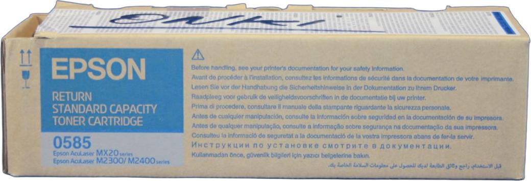 Epson C13S050585 ALMX20, ALM2400, ALM2300 Tonerkartusche mono Standardkapazitt 1er-Pack Rckgabe