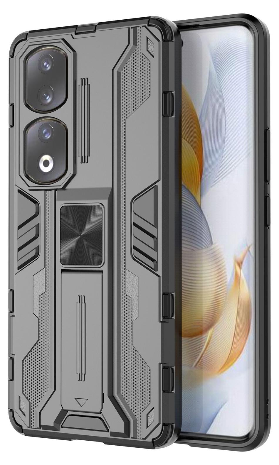Handyhülle Für Honor 90 Lite – Transparent, Magnetisch, Mit Kratzfester PC-Rückseite & Stoßfestem Rahmen