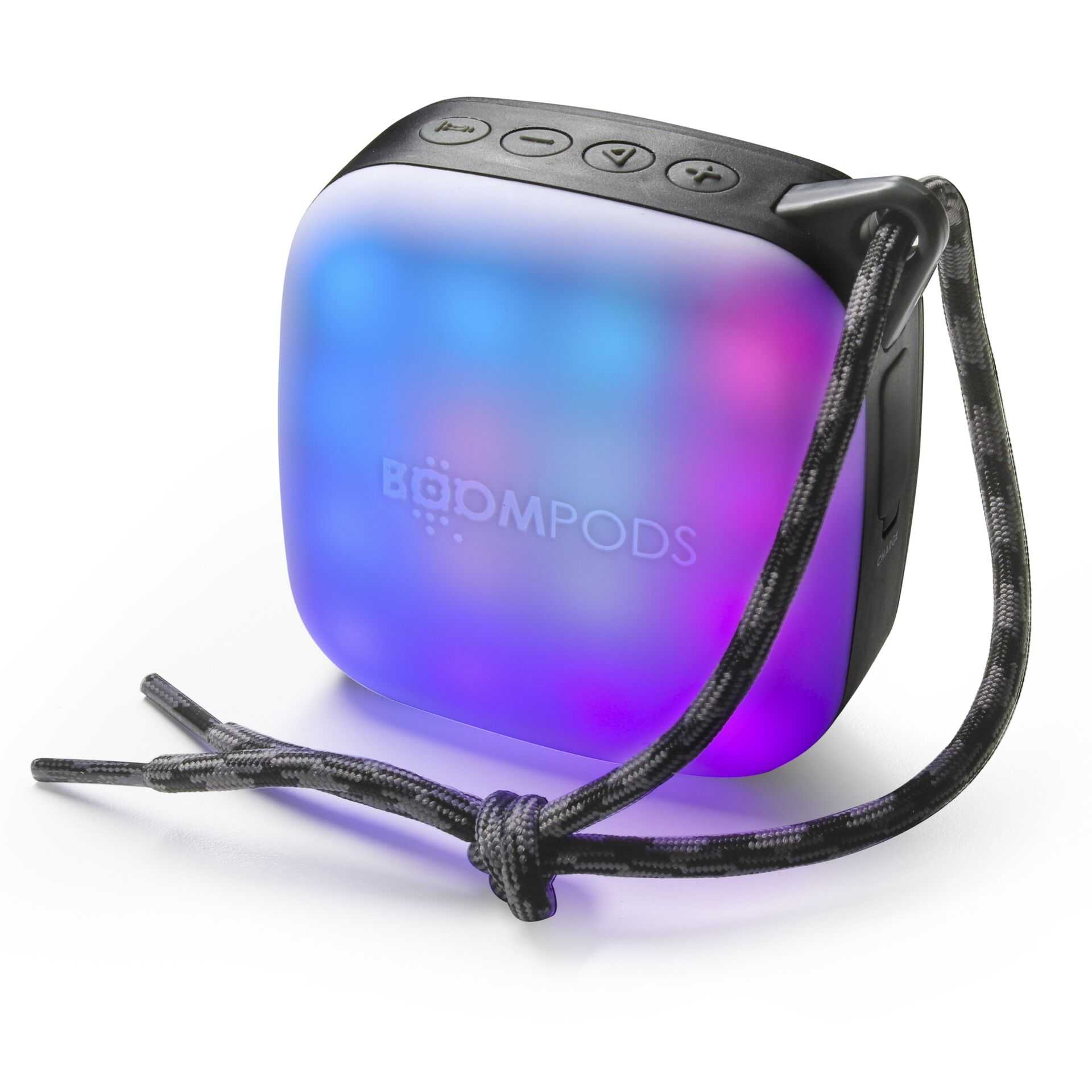 Boompods Tide Square Speaker Rhythm Black