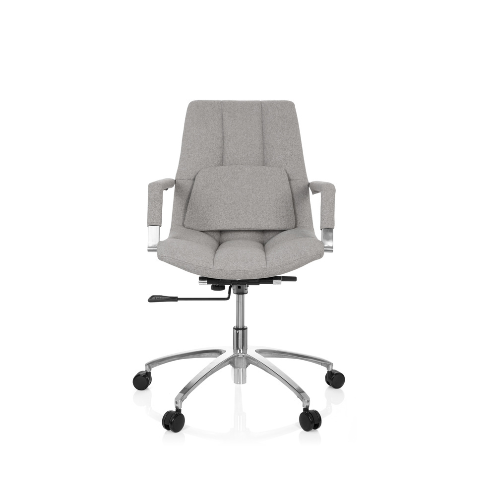 hjh OFFICE Home Office Kancelárska stolička SARANTO Kancelárska stolička s podrúčkami Látková otočná stolička