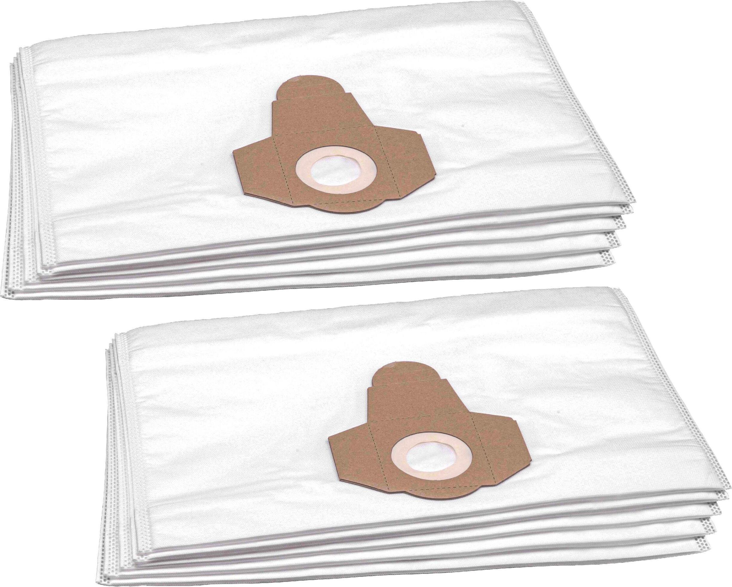 vhbw 10x Staubbeutel kompatibel mit Tornado Plein Air 28, Plein Air 270, Plein Air 32, Plein Air 300 A, Plein Air 30 Staubsauger - 45cm x 30cm Weiß
