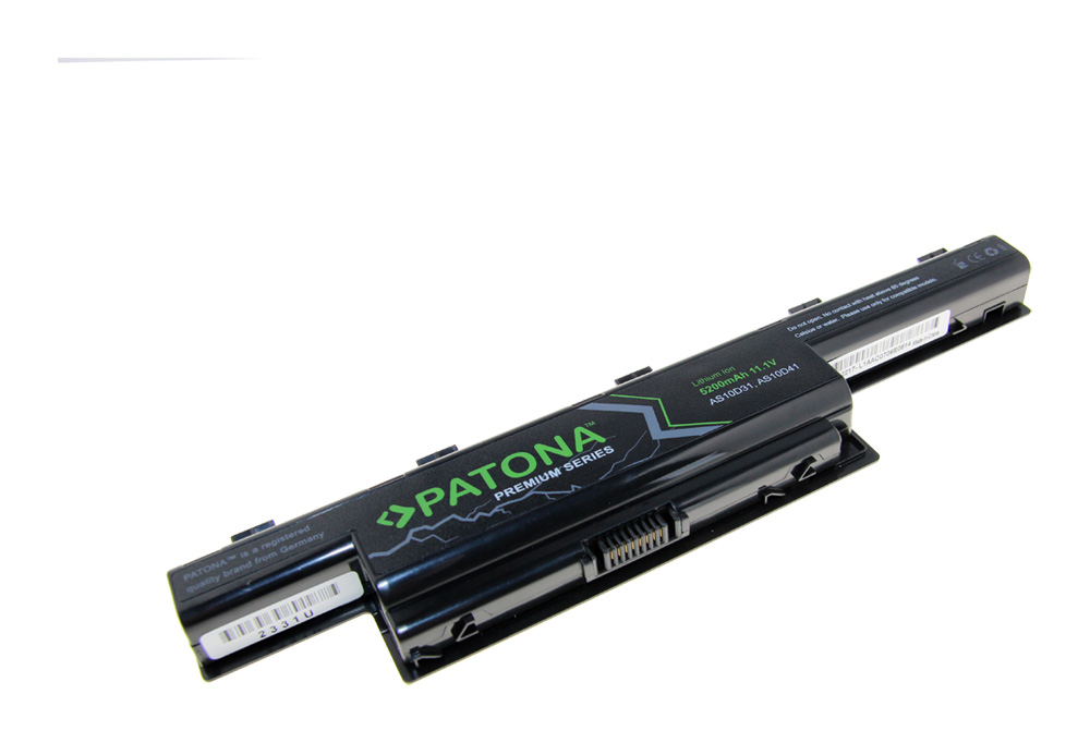 PATONA 2331, Akku, Gateway, Acer Aspire 4251, Acer Aspire 4741 Acer Aspire 4551, Acer Aspire 4551G, Aspire 4551-2615, Aspire... PT2331