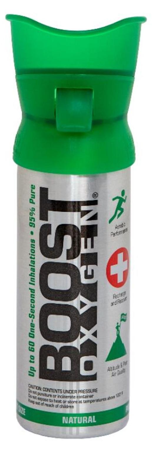 Boost Oxygen Sauerstoffdose mit 95% reinem Sauerstoff, 4x3L kleine Packung 301-04