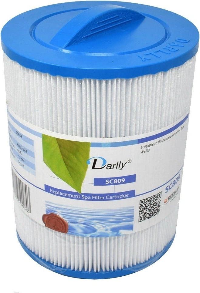 Darlly SC809 Filter Ersatzfilter Lamellenfilter für Wellis Whirlpool