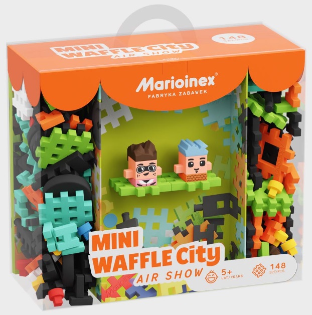 Marioinex MINI Waffle Letecká show 148 ks