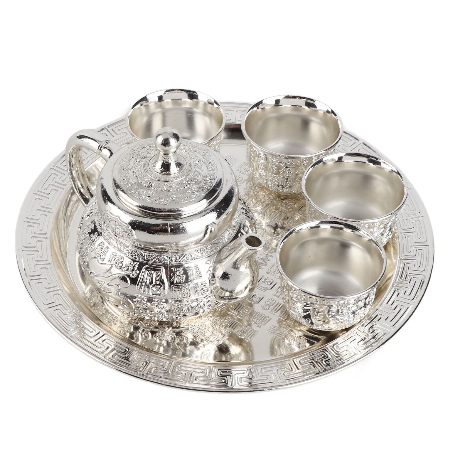 Cocosity Retro Teekanne Set,Vintage Kaffeekanne Set,Teekanne Set,Türkische Kaffeekanne Set,Kaffeekanne Set,Metall Teekanne Set