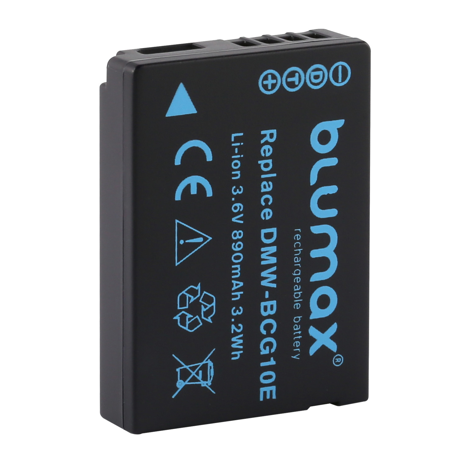 Blumax Akku-Ladegerät Für Panasonic DMW-BLH7 – Inkl. KFZ-Adapter, Kompatibel Mit Lumix DMC-GM1, GM5, GF7