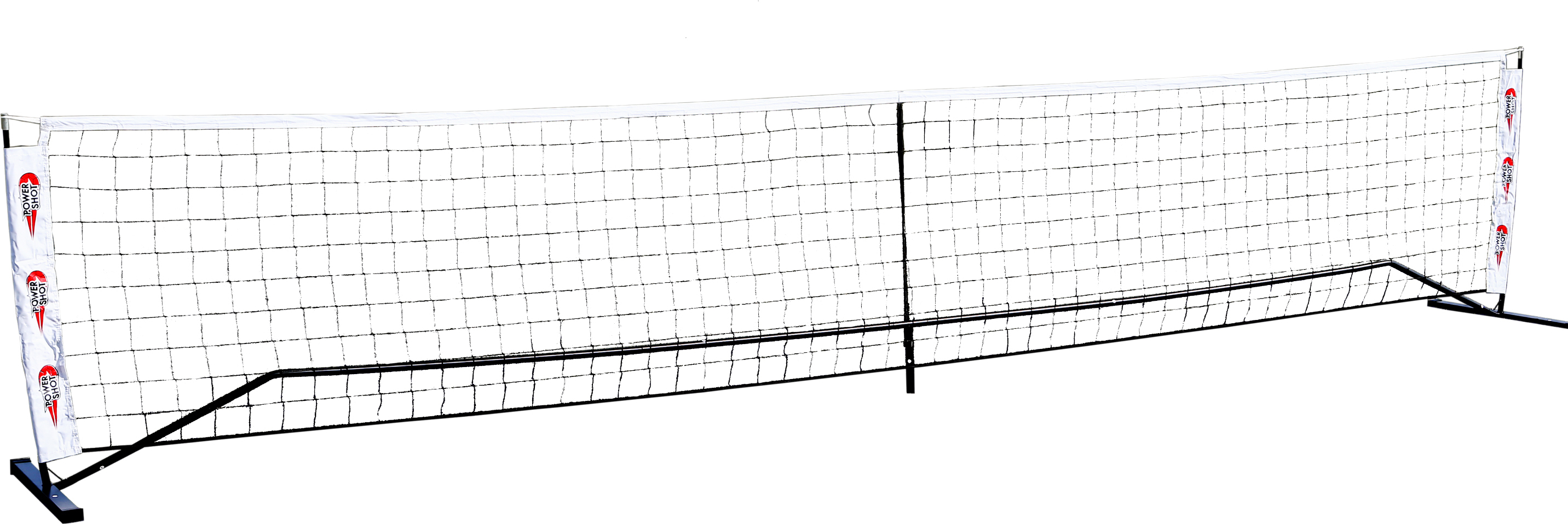 POWERSHOT TennisFußball-Stahlnetz 6m x 1,10m - Ideal für die Verbesserung der Technik im Garten oder für Fußballvereine FA054