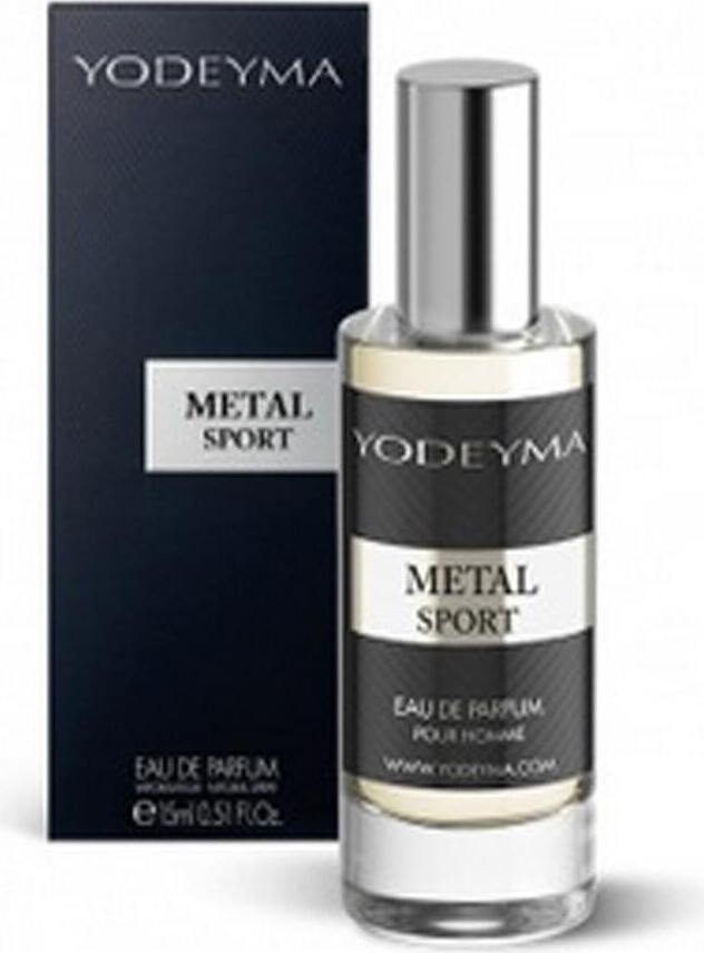 YODEYMA Parfum Metal Sport - Parfumovaná voda pre mužov 15 ml