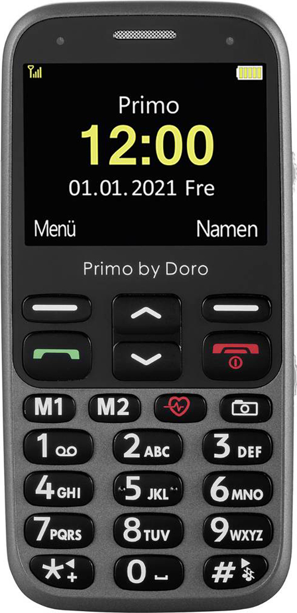 Mobilný telefón Primo 368 graphite