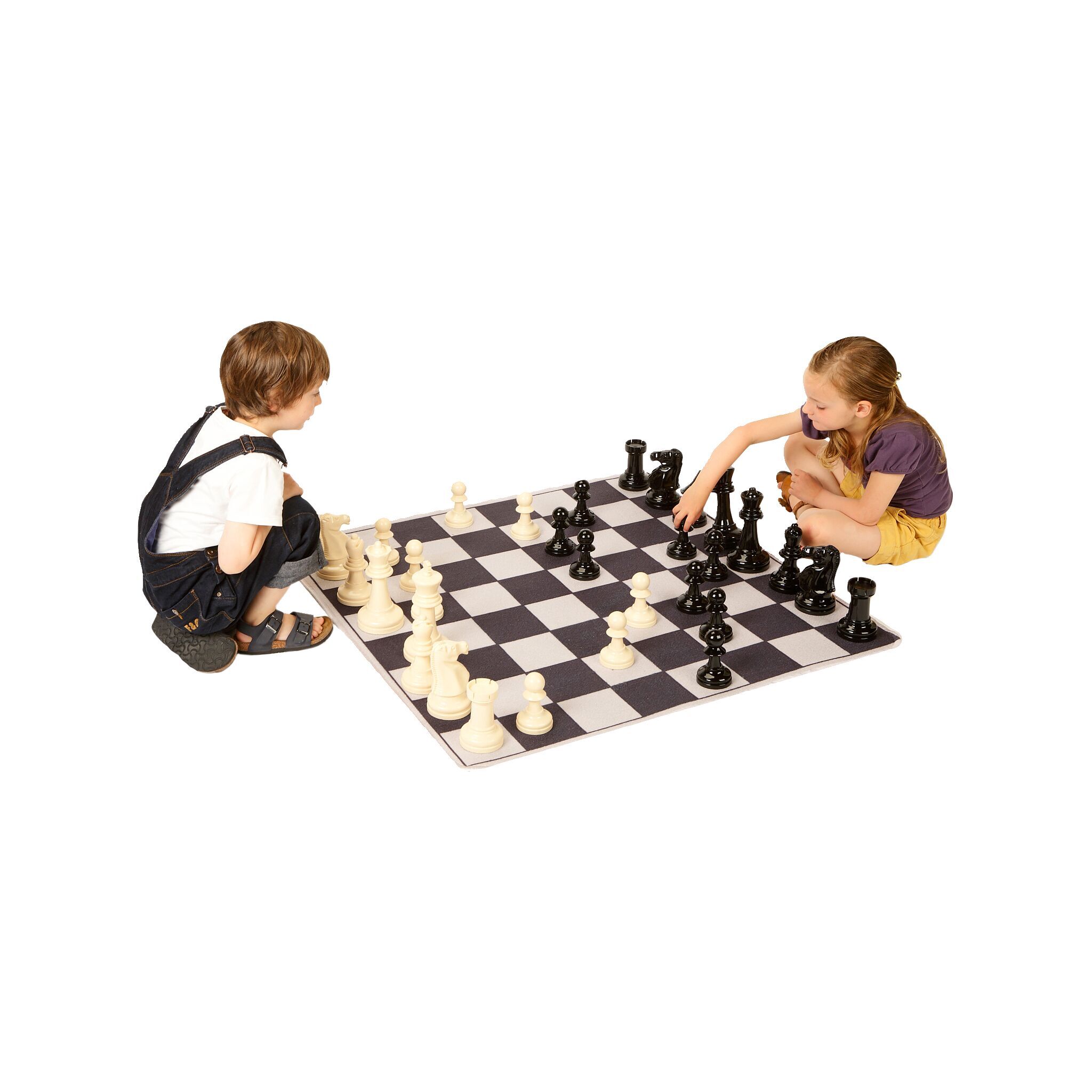 ACHOKA® Achoka Spielteppich-Set "Schach"