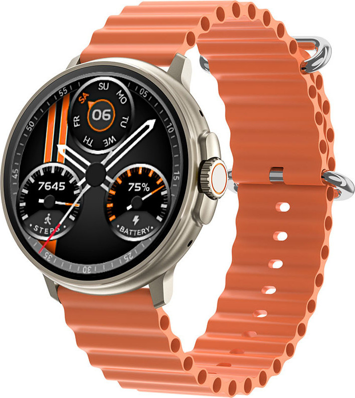 SMARTWATCH UNISEX Rubicon RNCF15 - BLUETOOTH CALL, BEZDRÔTOVÉ NABÍJANIE (sr057b)