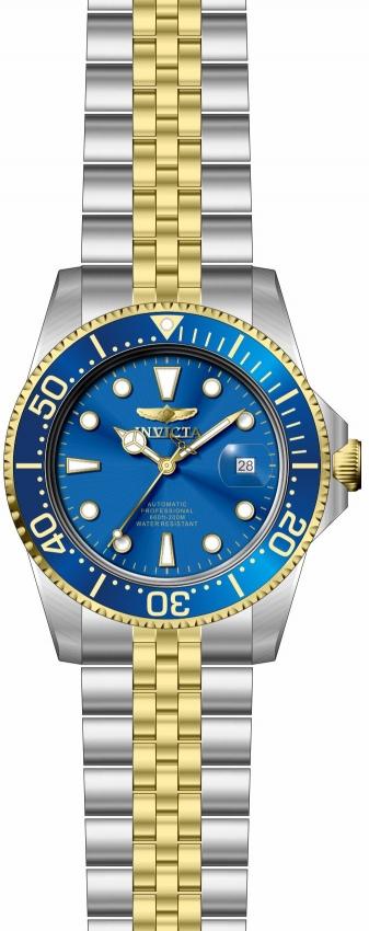 Invicta 30093 Herren-Armbanduhr, Edelstahl-Gehäuse, Metall-Armband