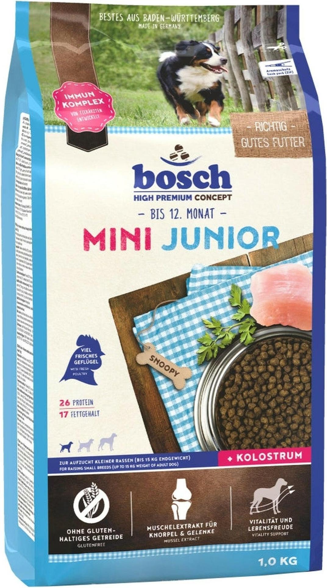 Bosch Tiernahrung Bosch Mini Junior 1kg NEW-77453