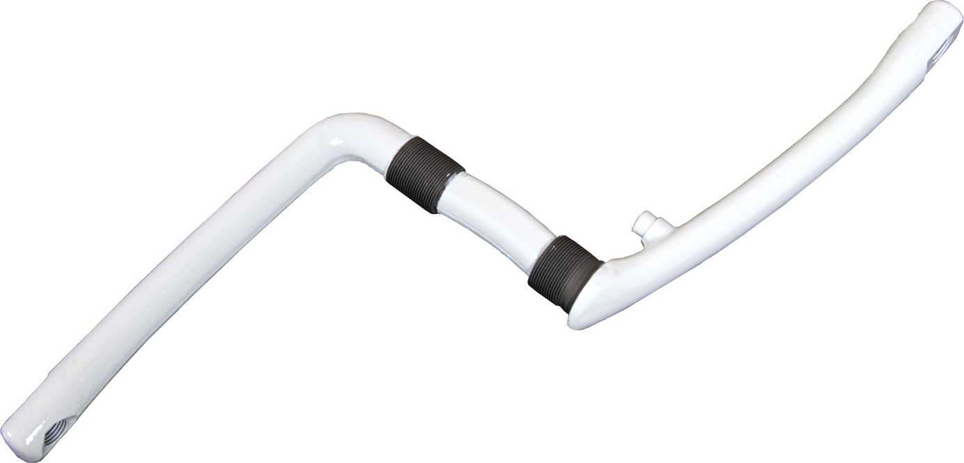 deTOX Pentagon Sports BMX Kurbel 165 mm 20 Zoll Kurbelgarnitur Tretkurbel Fahrradkurbel einteilig Fauber Fahrrad Kurbel US-BB Lager TM07069