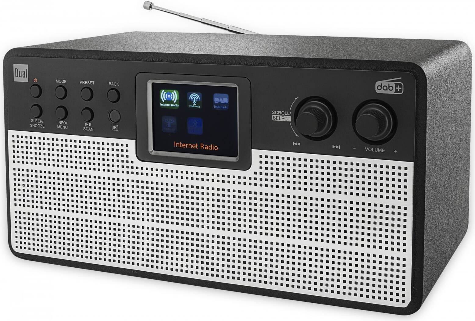 Dual Radiostation IR 100 DAB+ UKW Digital internet Radio 75831