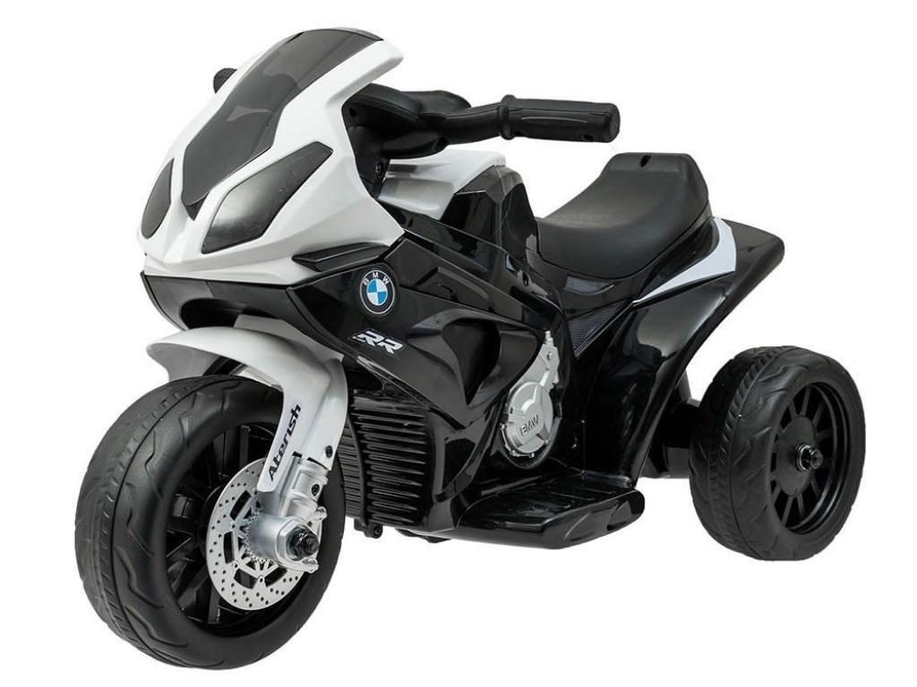 Kinder Elektro Motorrad BMW Dreirad Kinderfahrzeug Elektromotorrad 1x25W Schwarz 