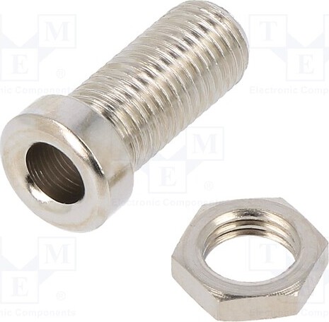 TNE 1x Buchse 70VDC -40÷110°C 33VAC 4mm Bananen vernickelt 32A 10m BU 405 NI Bananen _1GH_BU405NI