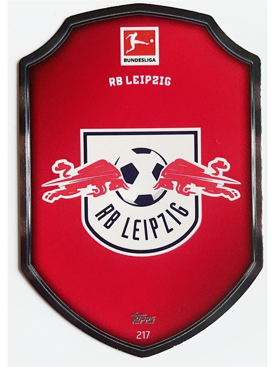 Topps 217 - RB LEIPZIG - Clubkarte - 2021/2022 - FEHLDRUCK