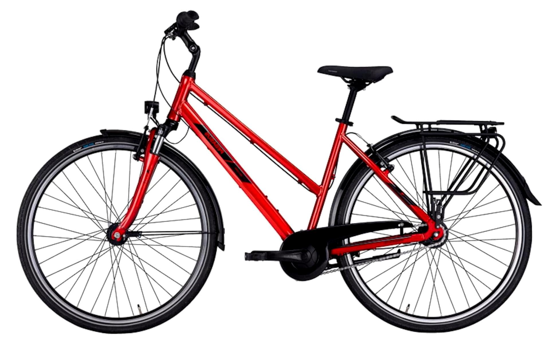 Markenlos Solero SL 8 28 Zoll Trekkingrad mit 8-Gang Nabenschaltung in Rot